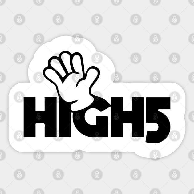 HI five Sticker by The Pharaohs